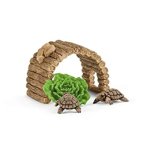 Produktbild: schleich 42506 Zuhause für Schildkröten, ab 3 Jahren, WILD LIFE - Spielset, 6 Teile
