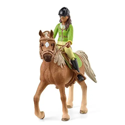 Produktbild: schleich 42542 HORSE CLUB Sarah & Mystery, für Kinder ab 5-12 Jahren, HORSE CLUB - Spielset