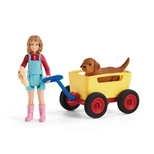 Produktbild: SCHLEICH 42543 Spielset - Bollerwagen-Ausflug (Farm World)