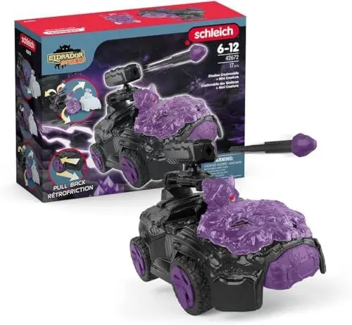 Produktbild: schleich 42672 Schatten-Crashmobil mit Mini Creature, ab 7 Jahren, ELDRADOR CREATURES - Spielset, 17 Teile