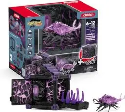 Produktbild: schleich ELDRADOR CREATURES | BATTLE CAVE Schattenassel 42675 | Set aus ELDRADOR Battle Cave mit Monster und Schattenkristall | Battle Caves zur Arena stapelbar | Spielzeug ab 7 Jahren | 34 Teile