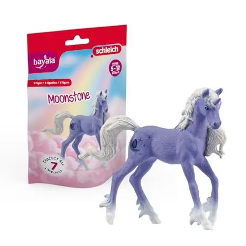 Produktbild: schleich 70769 Sammeleinhorn Mondstein (Special), für Kinder ab 5-12 Jahren, BAYALA - Sammelfigur, Mehrfarbig/Meereswellen (Ocean Tides)