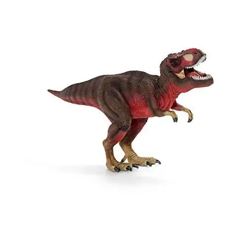 Produktbild: schleich DINOSAURS | Tyrannosaurus Rex rot 72068 | detailgetreue Dino Sammelfigur | tolles Geschenk für Mädchen und Jungen | Dinosaurier Spielzeug ab 3 Jahre | 28 x 10 x 14 cm | exklusiv bei Amazon