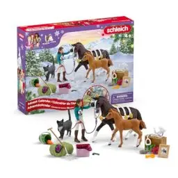Produktbild: schleich 99092 Adventskalender Horse Club 2024, ab 5 Jahren, HORSE CLUB - Spielset, 36 Teile
