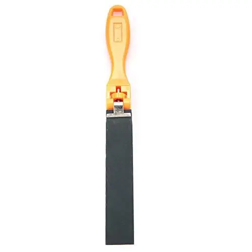 Produktbild: Schleifpapier Lineal, Metall Schleifen Polieren Schleifwerkzeuge mit Büroklammern Bar Schleifpapier Schmuck Polierwerkzeug Schleifpapier Lineal Schleifen Polieren Zubehör für DIY (2.5cm)