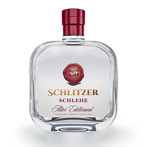 Produktbild: Schlitzer Alter Schlehen-Brand - Handverlesener Edelobstbrand, 10 Jahre gereift, 40% vol., 0,5 Liter - mit Steinobst-Aroma