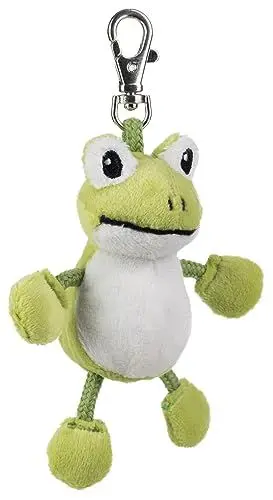 Produktbild: Schaffer 0255 Plüsch Schlüsselanhänger Frosch Quark