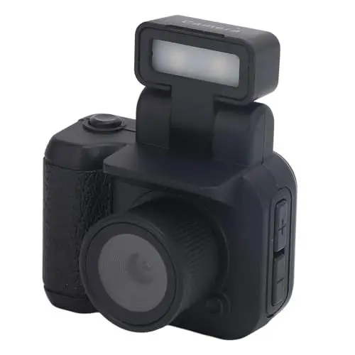 Produktbild: Schlüsselanhänger-Kamera, 1080P -Kamera in Daumengröße, 1,44 Zoll Kleiner Kamera-Camcorder, mit Blitz, Mikro-Videokamera für