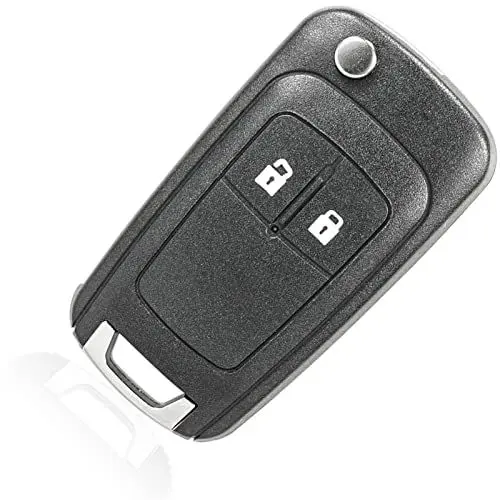 Produktbild: Schlüsselgehäuse 2-Tasten Ersatz Kompatibel Gehäuse der Fernbedienung Typ Messer für Opel Insignia Buick Movano Mokka Adam Chevrolet Cruze, Gehäuse für Autoschlüssel