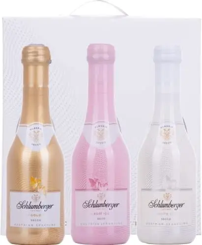 Produktbild: Schlumberger ICE Secco Selection 11,5% Vol. 3x0,2l in Geschenkbox