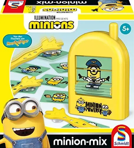 Produktbild: Schmidt Spiele 40602, Minion-Mix, 3D Aktionsspiel, bunt