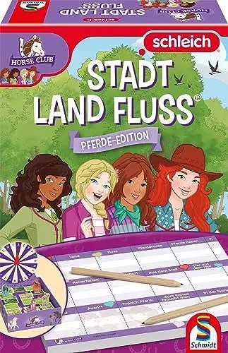 Produktbild: Schmidt Spiele 40649 Horse Club, Stadt Land Fluss, Kinderspiel
