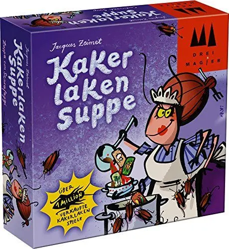 Produktbild: Schmidt Spiele 40843 Kakerlakensuppe, Drei Magier Kartenspiel