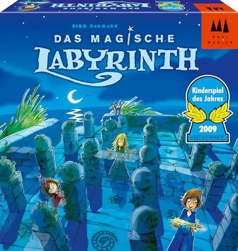 Produktbild: Schmidt Spiele 40848 Das Magische Labyrinth, Drei Magier, Kinderspiel des Jahres 2009