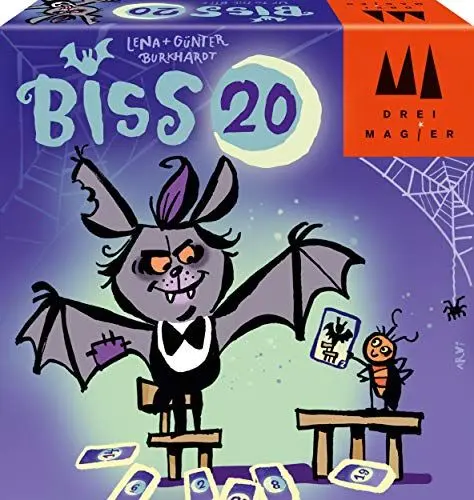Produktbild: Schmidt Spiele 40890 Biss 20, DREI Magier Kartenspiel, 8, Klar