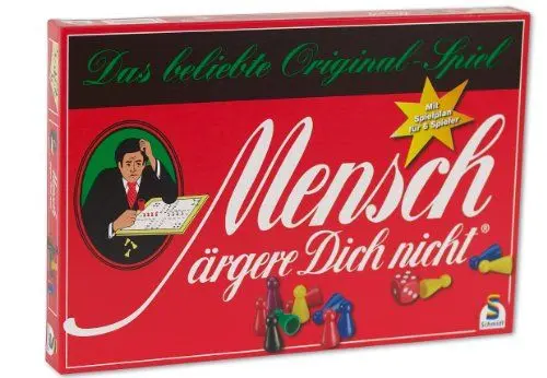Produktbild: Schmidt Spiele 49021 Mensch ärgere Dich Nicht, Standardausgabe, Würfelspiel