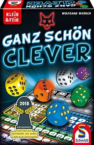 Produktbild: Schmidt Spiele 49340 Ganz Schön Clever, Würfelspiel aus der Serie Klein & Fein, Bunt