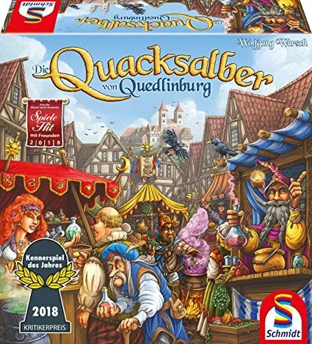 Produktbild: Schmidt Spiele 49341 Die Quacksalber von Quedlinburg, Kennerspiel des Jahres 2018, blau