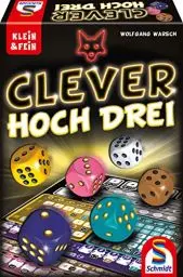 Produktbild: Schmidt Spiele 49384 Clever hoch DREI, Würfelspiel aus der Serie Klein & Fein
