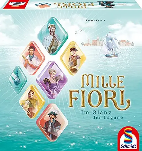 Produktbild: Schmidt Spiele Fiori, Der Glanz der Lagune, Strategie Spiel, 49400, Bunt