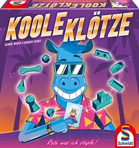 Produktbild: Schmidt Spiele 49414 Koole Klötze, Familienspiel, Party und Actionspiel
