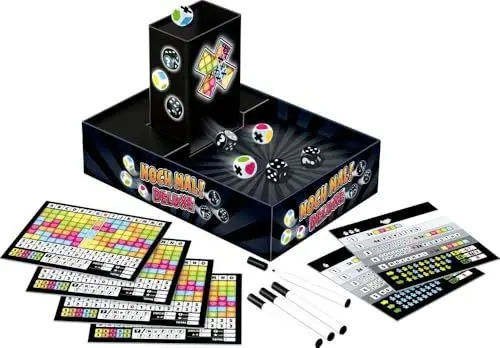 Produktbild: Schmidt Spiele 49422 Noch mal! Deluxe Würfelspiel, Familienspiel
