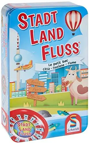 Produktbild: Schmidt Spiele 51212 Stadt, Land Fluss, Reisespiel