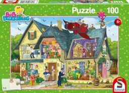 Produktbild: Schmidt Spiele 56151 Bibi Blocksberg, Bei Blocksbergs ist was los, 100 Teile Kinderpuzzle