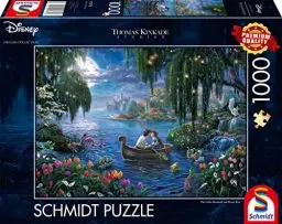 Produktbild: Schmidt Spiele 57370 Thomas Kinkade, Disney, The Little Mermaid and Prince Eric, 1000 Teile Puzzle
