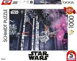 Produktbild: Schmidt Spiele 58429 Thomas Kinkade, Star Wars, On The Run, 1000 Teile Puzzle (Exklusiv bei Amazon)