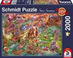 Produktbild: Der Schatz der Drachen, 2.000 Teile Puzzle