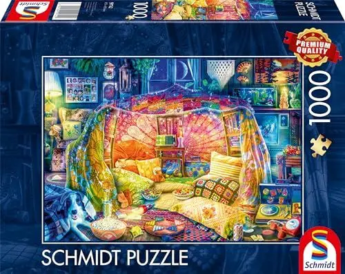 Produktbild: Schmidt Spiele 59742 Gemütliche Höhle, 1000 Teile Puzzle