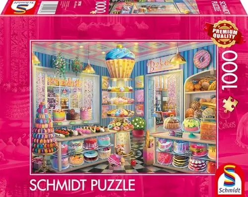 Produktbild: Schmidt Spiele 59785 Bunte Bäckerei, 1000 Teile Puzzle