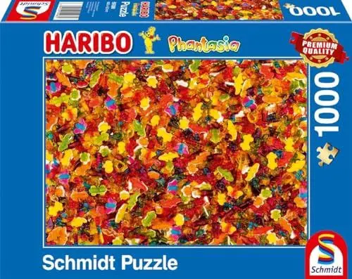 Produktbild: Schmidt Spiele 59980 Haribo, Phantasia, 1000 Teile Puzzle, bunt(Exklusiv bei Amazon)