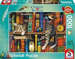 Produktbild: Schmidt Spiele 59991 Charles Wysocki, Frederick, der Literat, 1000 Teile Puzzle
