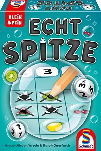 Produktbild: Schmidt Spiele 49406 Echt Spitze, Serie Klein und Fein Spiele, Würfelspiel