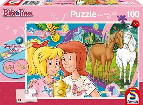 Produktbild: Schmidt Spiele Puzzle 56320 Bibi und Tina, Pferdeglück, 100 Teile Kinderpuzzle, bunt