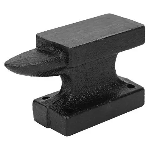 Produktbild: Schmiedeamboss, Amboss aus Gusseisen, Tragbare Werkbank, Robuster Amboss, Schwarze Tischklaue, DIY-Handwerk, Kleiner Amboss, Monteur mit Polierter Oberfläche, Extra Große Füße Zum Abflachen oder Forme