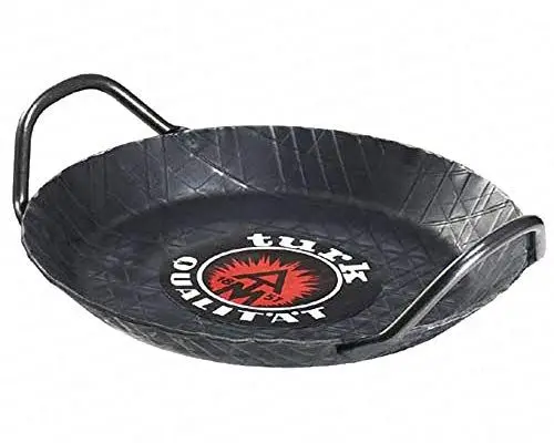 Produktbild: Schmiedeeiserne Servierpfanne Ø 28 cm mit 2 Griffen