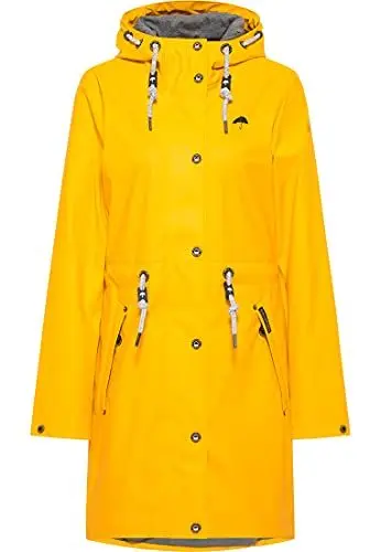 Produktbild: Schmuddelwedda Damen 4063523638835 Regenmantel, Sonnengelb, XL