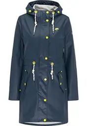 Produktbild: Schmuddelwedda Damen Regenmantel, Marine, 42