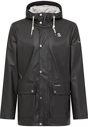 Produktbild: Schmuddelwedda Herren Regenjacke, Schwarz, M