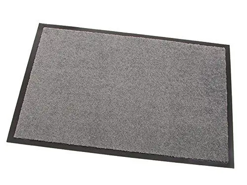 Produktbild: Schmutzfangmatte CANDY - Grau - 1,20m x 1,80m | 5 Größen | 100% Polypropylen | 2.710g/m² | Sauberlaufmatte | Türmatte | Fußmatte | Schmutzfangläufer | Sauberlaufteppich