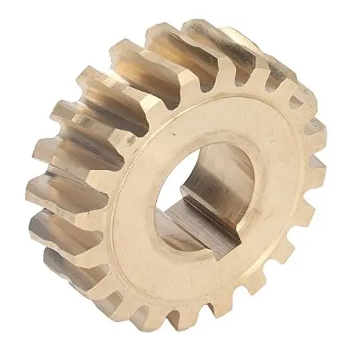 Produktbild: Schneckengetriebe, Schneckengetriebe, Messing 1-7/8 Zoll Außendurchmesser 20T Mechanische Getriebe für MTD 917-04861 20T 717-04449 717-04861 717-0528 für Schneefräsen, Schneckengetriebe