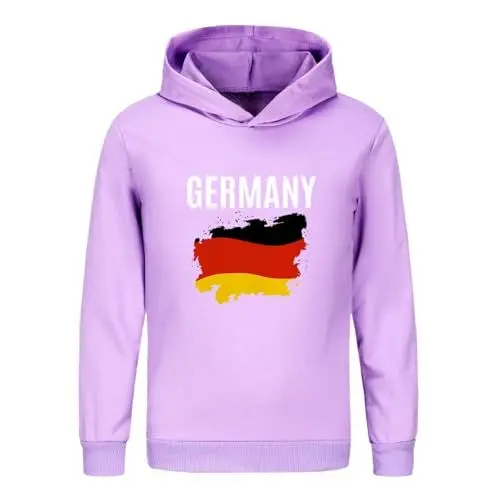 Produktbild: Schneeanzug 62 Junge Englisch Druck und Mädchen mit langen Ärmeln und Hoodies Jack & (Purple, 9-10 Years)