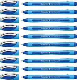 Produktbild: Schneider 150203 Slider Memo XB Kugelschreiber (mit Kappe, Strichstärke: XB) 10er Pack, blau