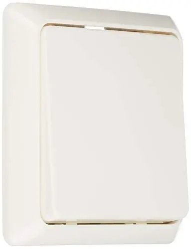 Produktbild: Schneider Electric Elso Taster Renovierung, Unterputz, 42V, 1A, reinweiss, Artikelnummer 506104