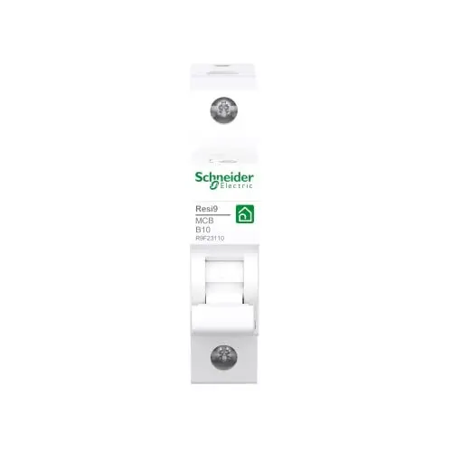 Produktbild: Schneider Electric Leitungsschutzschalter Resi9, 1-polig, 16A, C-Charakteristik, 6kA, Artikelnummer R9F24116