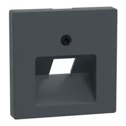 Produktbild: Schneider Electric Merten 298314 Zentralplatte für UAE-Einsatz, 1-fach, Anthrazit, System M