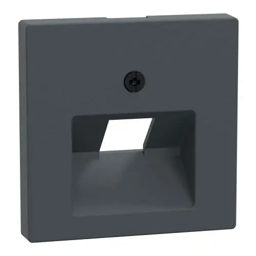 Produktbild: Schneider Electric Merten 298314 Zentralplatte für UAE-Einsatz, 1-fach, Anthrazit, System M